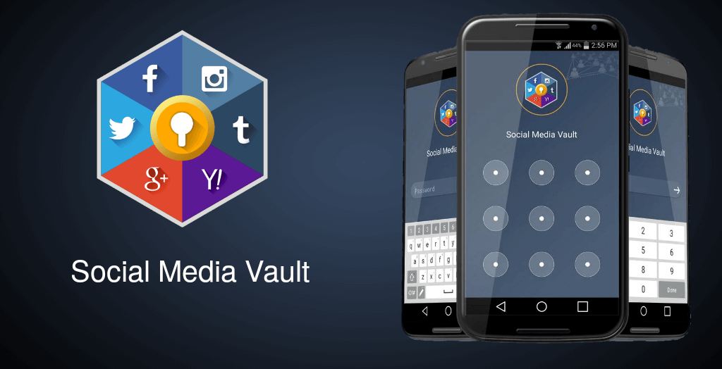 تطبيق-Social media Vault
