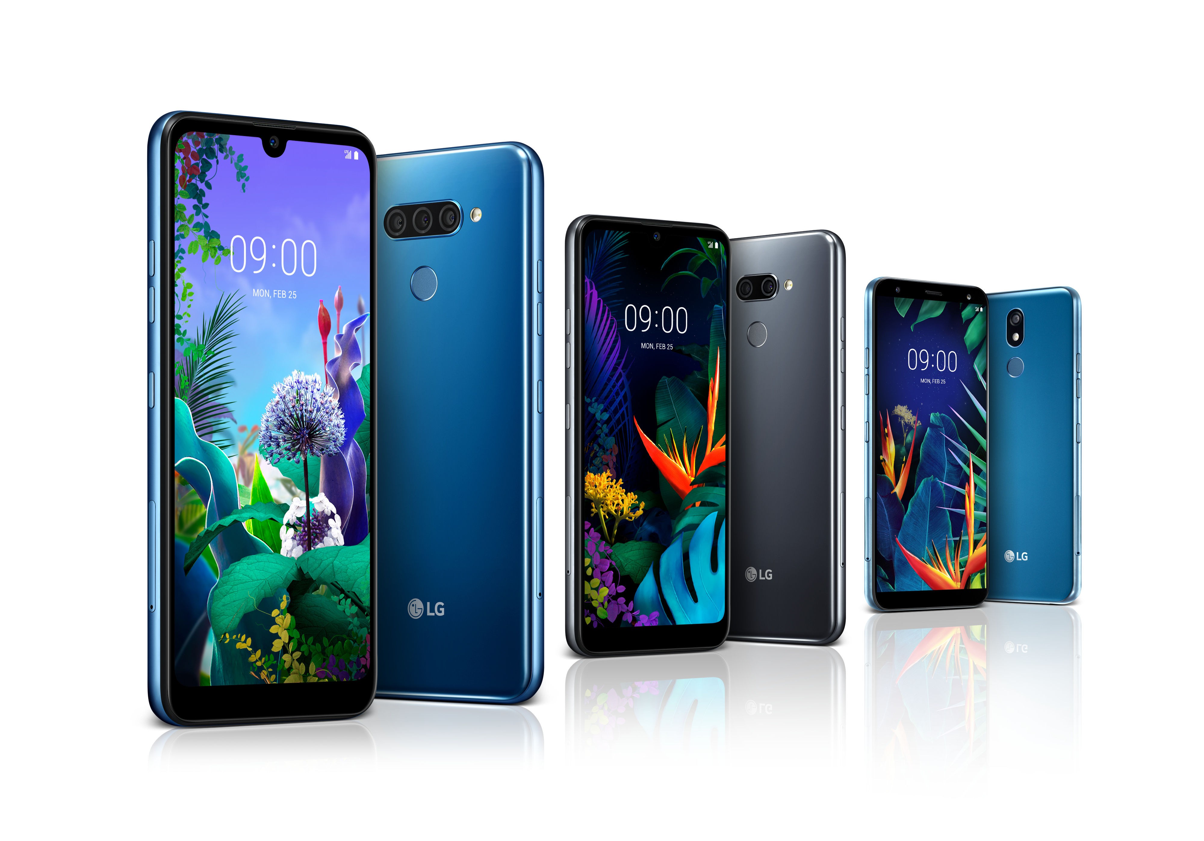 معرض MWC 2019 : ال جي تكشف عن ثلاث هواتف جديدة