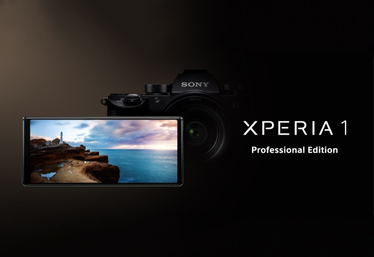 Sony تُكشف عن الهاتف Xperia 1 Professional Edition في اليابان