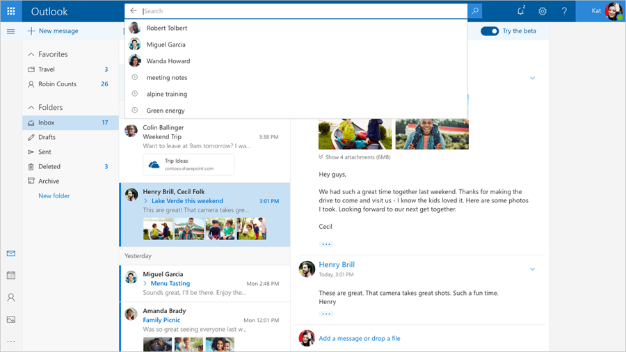 يمكنك الآن إضافة حساب Gmail الخاص بك على Outlook.com