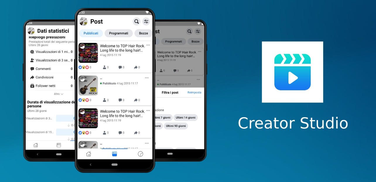 فيس بوك تُطلق خدمتها Creator Studio كتطبيق مستقل على أندرويد و iOS