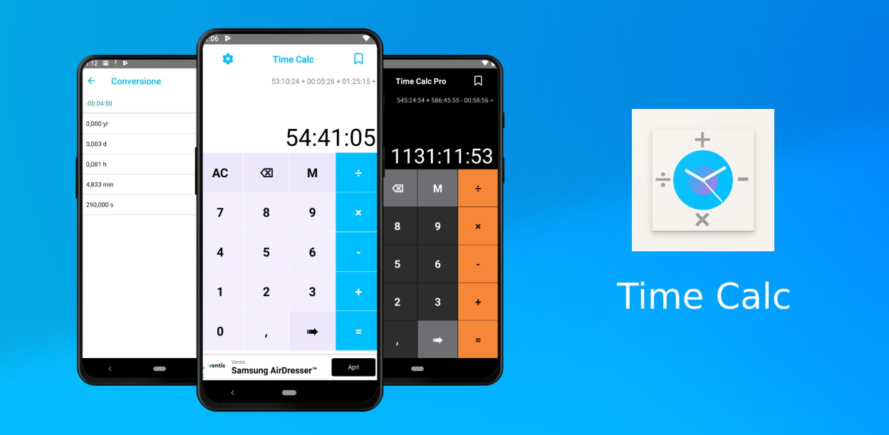 Time Calc تطبيق جديد يُوفّر آلة حاسبة لإجراء حسابات دقيقة للوقت