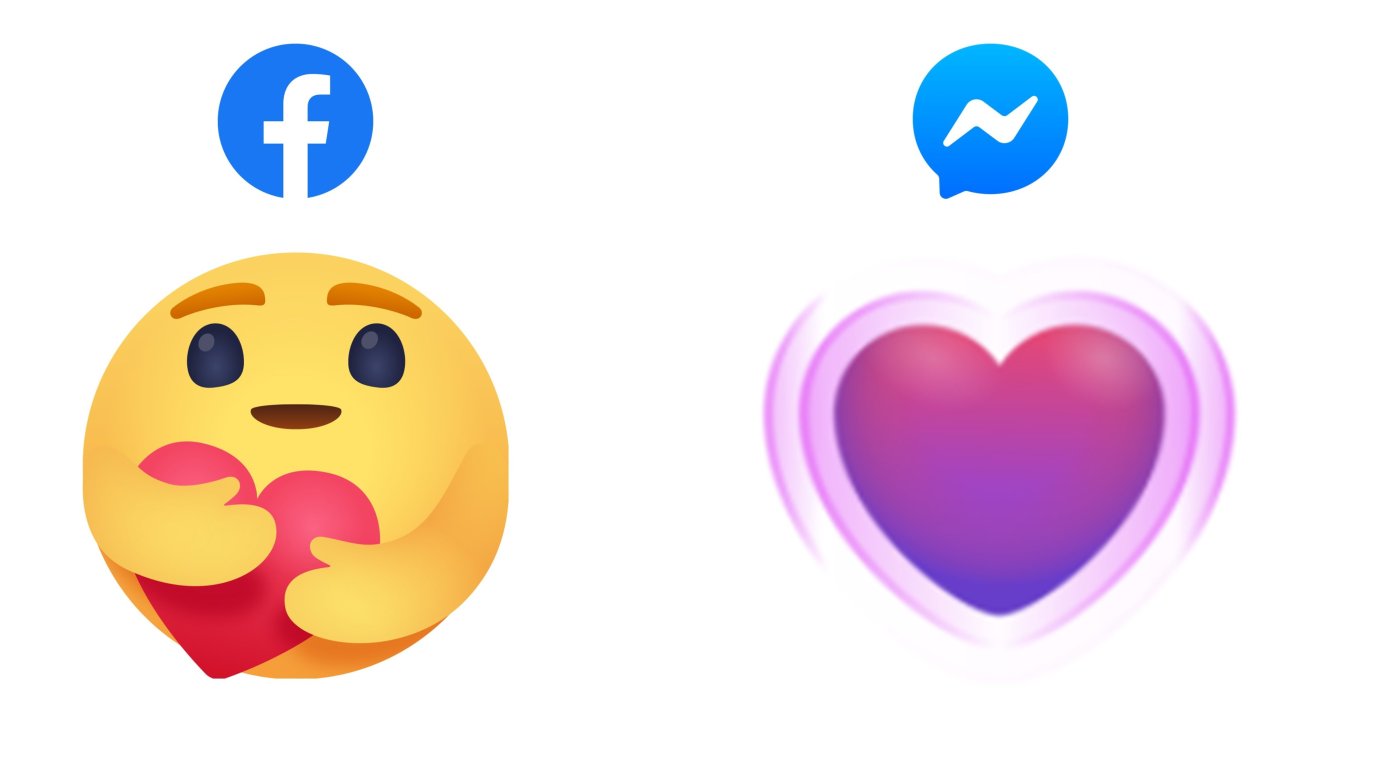 فيس بوك تطلق اثنين من ردود الفعل الجديدة للتعبير عن الاهتمام والدعم