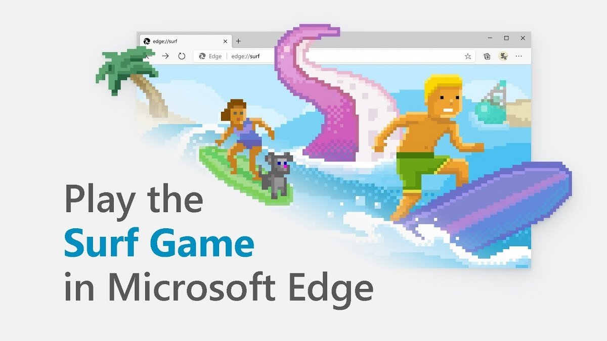 مايكروسوفت تجلب لعبة لركوب الأمواج إلى المتصفح Microsoft Edge