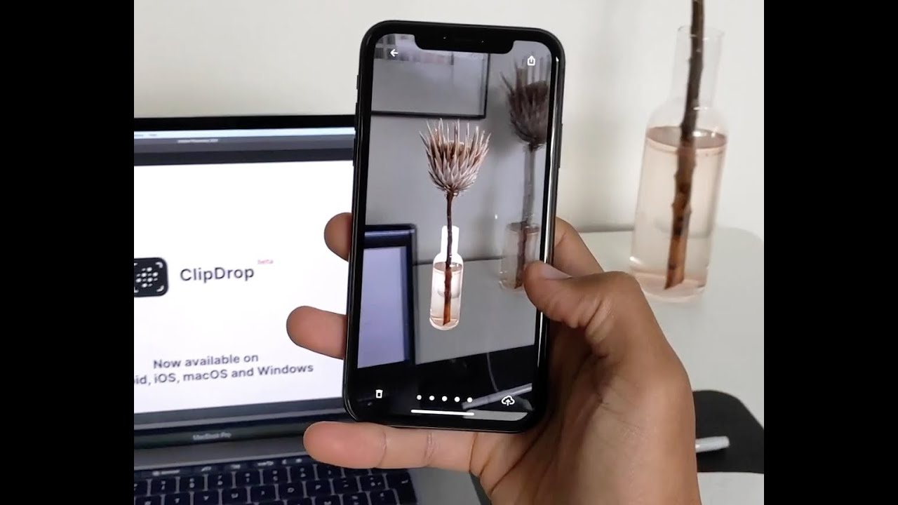 ClipDrop .. تطبيق يجعل الواقع المعزز عمليًا