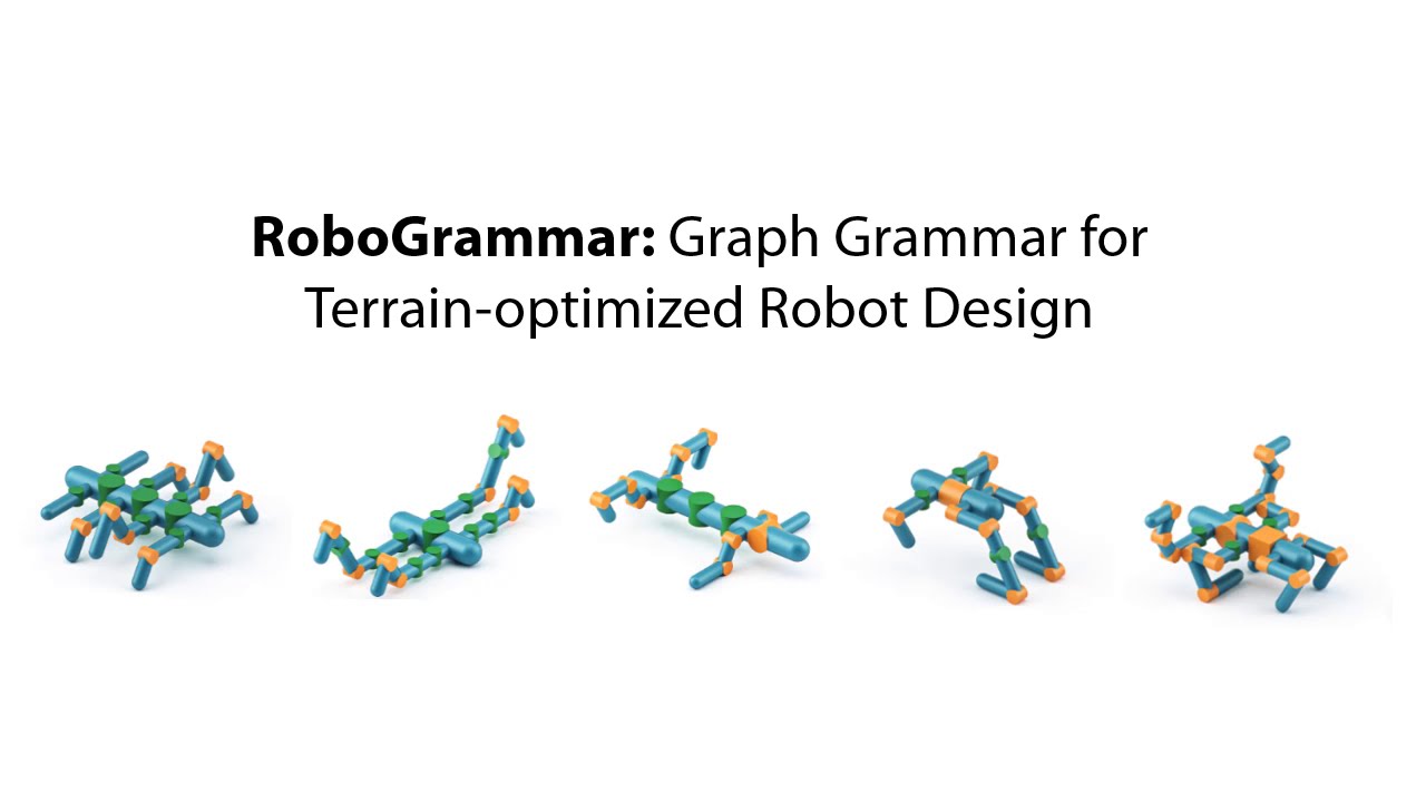 RoboGrammar .. نظام لاختيار الشكل المناسب للروبوت