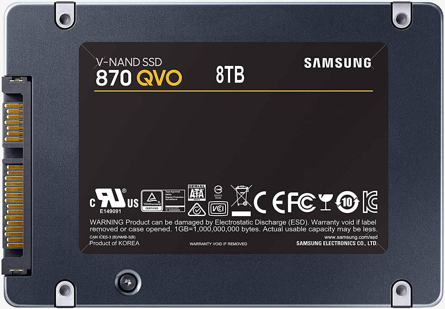 870 Evo SSD من سامسونج يوفر سرعات أعلى وأسعارًا أقل