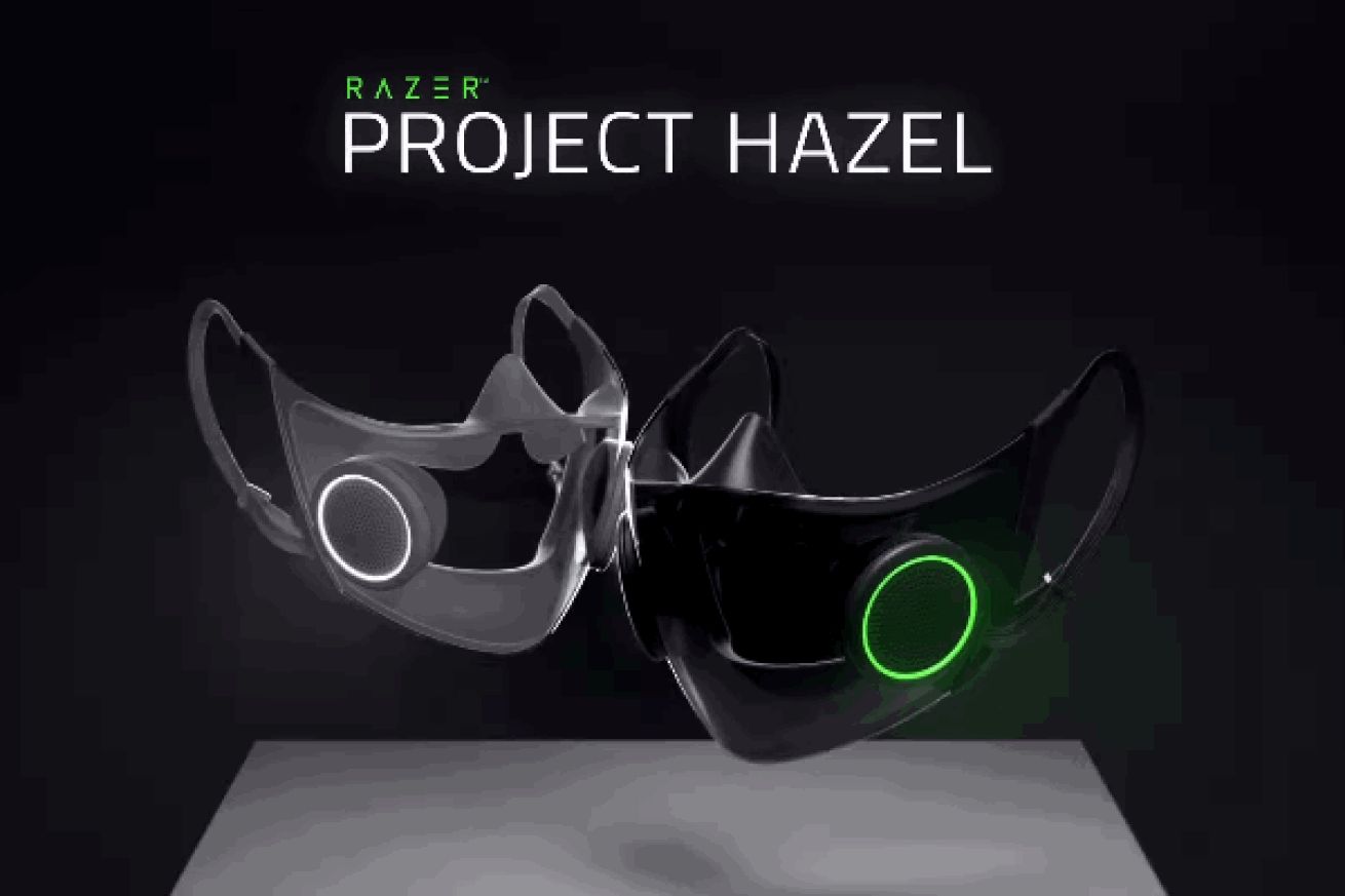 Razer ابتكرت مفهومًا لقناع N95 مع RGB