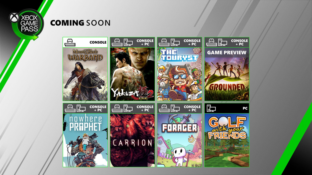 قائمة الألعاب الجديدة القادمة على Xbox Game Pass !