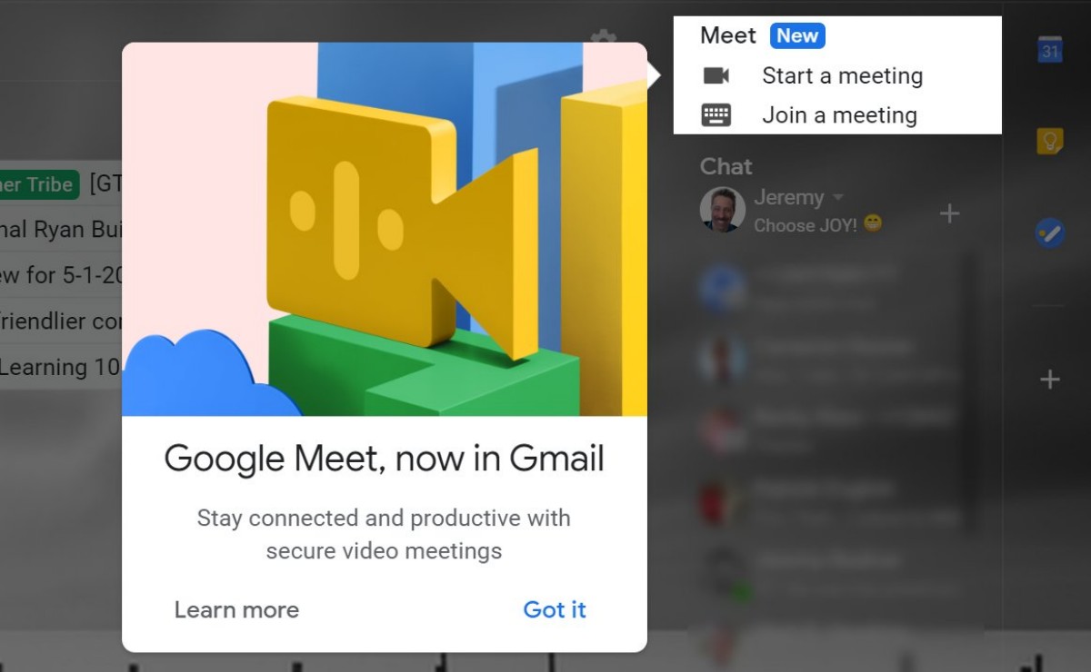 Google Meet تتيح لك معاينة الفيديو قبل الاجتماع