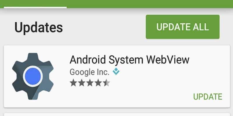 جوجل تجرى تغيرات بـWebView على نظام أندرويد