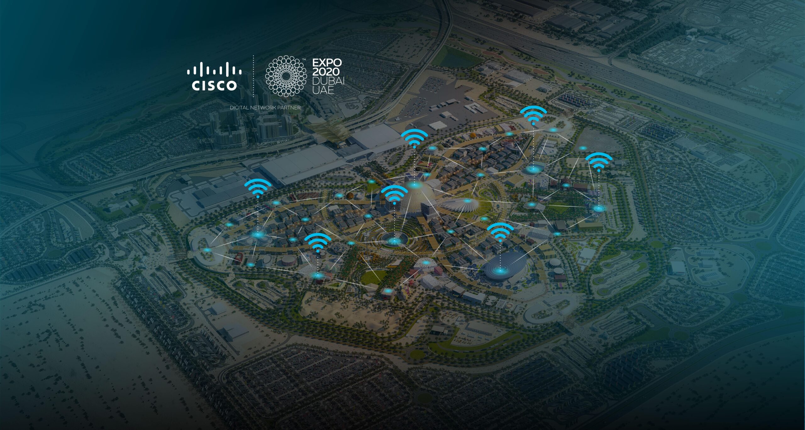 توصيل شبكات Wi-Fi عالي السرعة في موقع إكسبو 2020 دبي