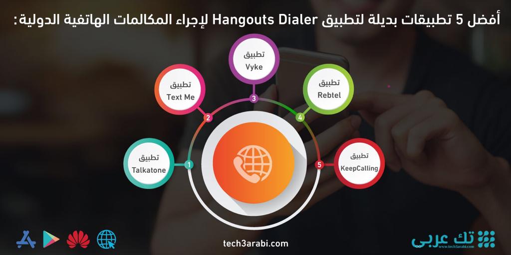 تطبيقات بديلة لتطبيق Hangouts Dialer لإجراء المكالمات الهاتفية الدولية