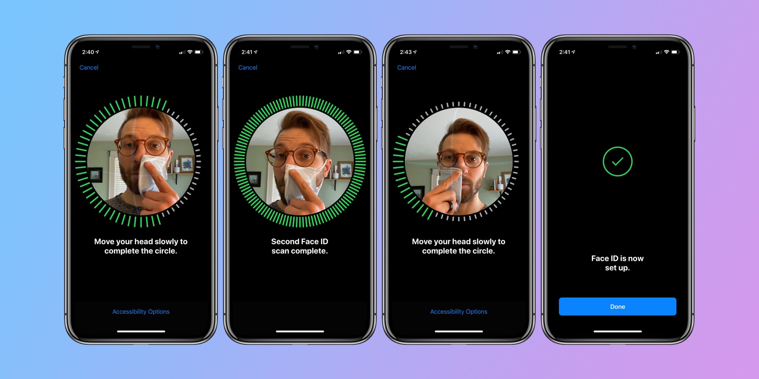 آبل ستتمكن من إصلاح iPhone Face ID بدلاً من استبدال الجهاز بالكامل