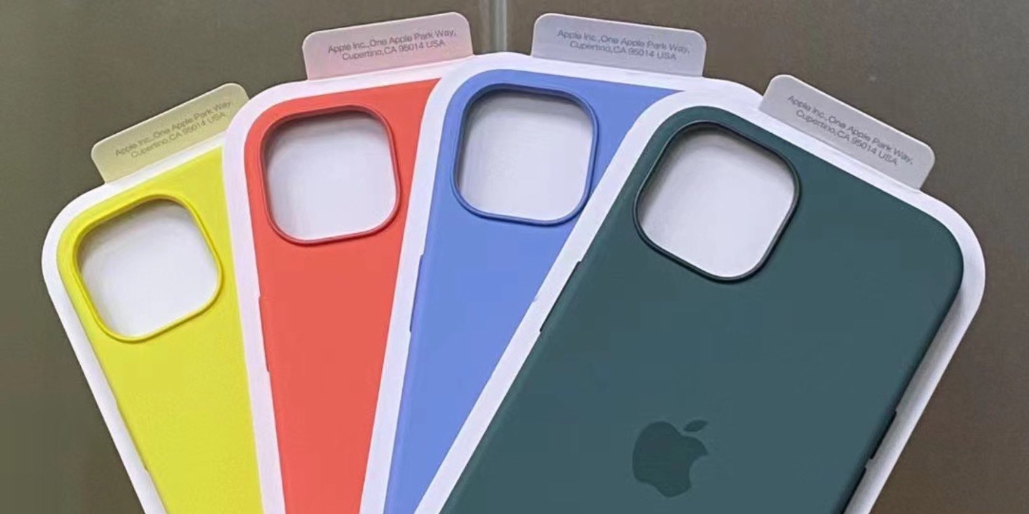 صور مسربة للألوان الجديدة لأغطية حماية MagSafe لهاتف iPhone 13