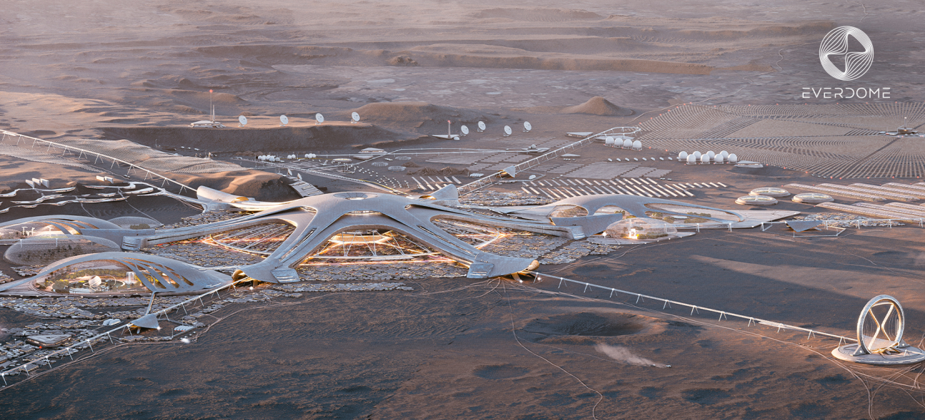 Everdome تعلن موعد المزاد المقبل لشراء أراضٍ في عالمها الافتراضي على كوكب المريخ
