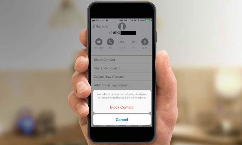 كيفية معرفة ما إذا كان شخص ما حظر رقمك على أيفون
