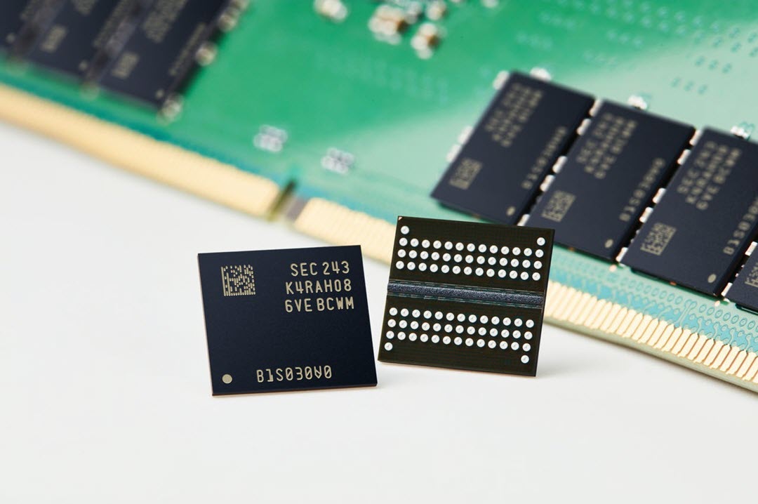 سامسونج تكشف عن الذاكرة العشوائية DDR5 DRAM بتقنية 12 نانومتر