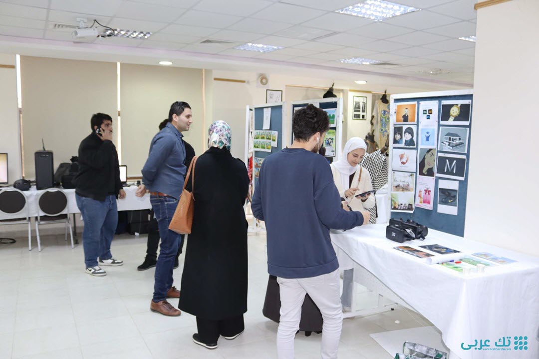 برعاية إعلامية من تك عربي .. افتتاح المعرض السنوي لكلية العمارة والتصميم في جامعة الزيتونة
