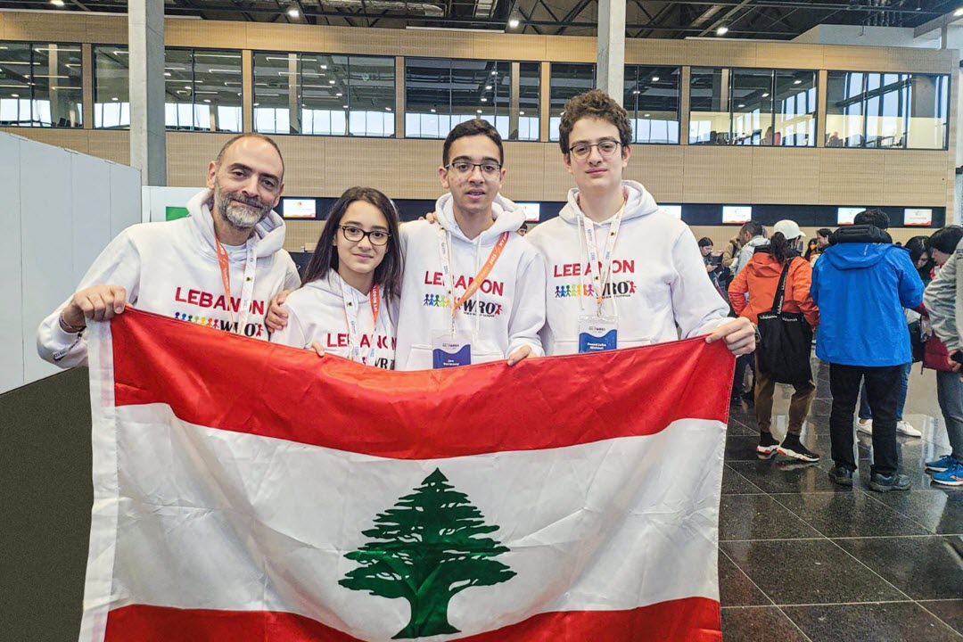 لبنان يتألق مجدداً في المحافل الدولية بنهائيات أولمبياد علم الروبوتات العالمي