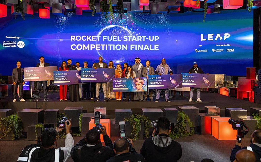 مؤتمر LEAP يعلن عن أسماء الشركات والفرق الفائزة في مسابقة "روكت فيول" وهاكاثون "علي بابا كلاود" بجوائز 6 ملايين ريال