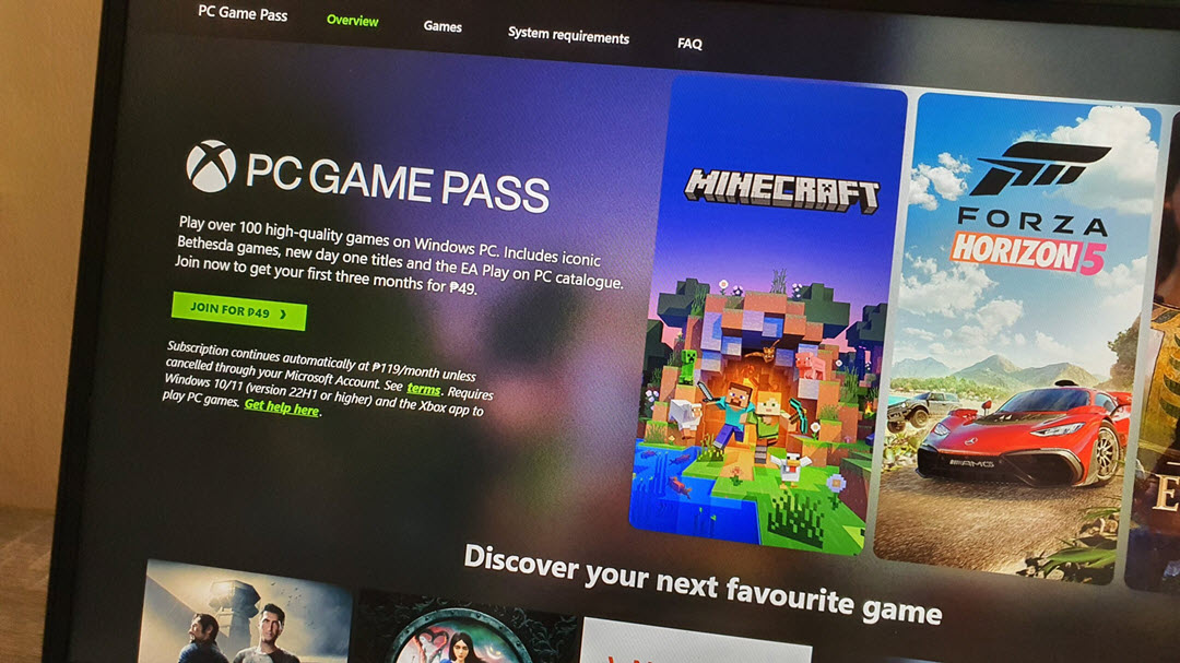 إكس بوكس تطلق النسخة الأولية من عضوية PC Game Pass