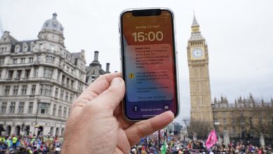 بريطانيا تختبر نظام إنذار حديث على ملايين الهواتف الذكية