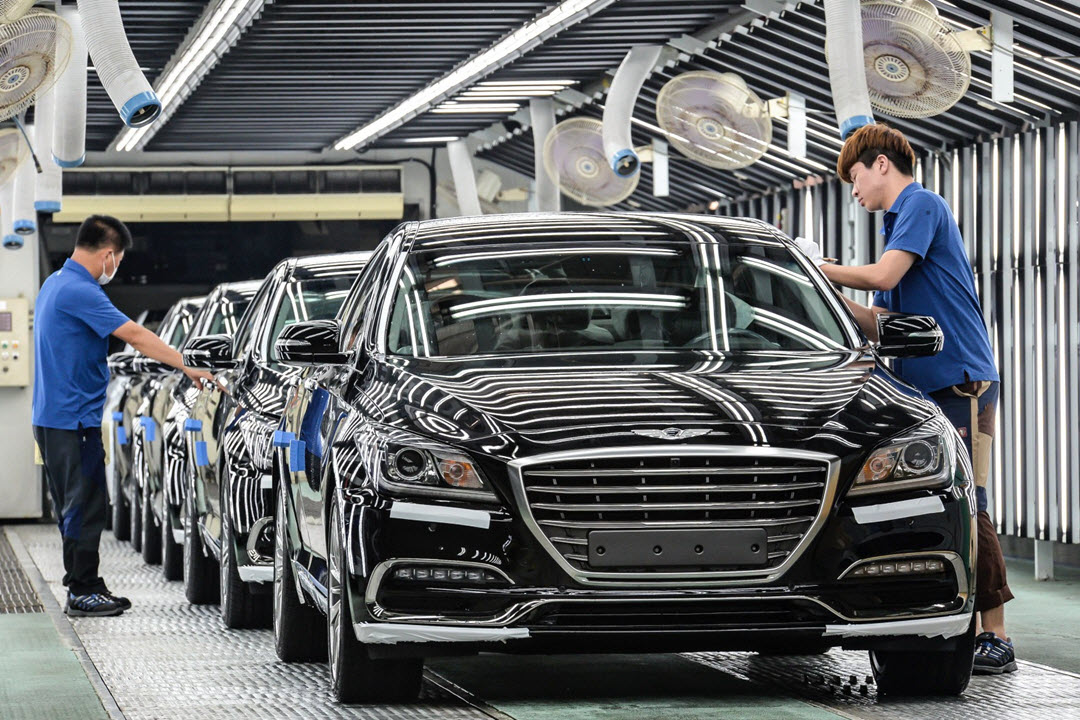 انخفاض حصة كوريا الجنوبية في سوق السيارات العالمية وأوروبا في الصدارة