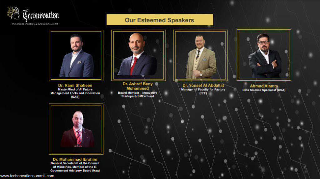 القمة العربية للتكنولوجيا والابتكار بتغطية إعلامية من تك عربي .. قائمة السادة المتحدثين 