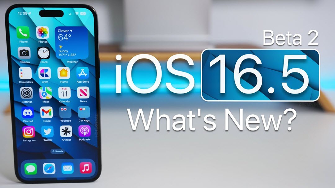 أبل تطرح الإصدار الجديد iOS 16.5 بعد عدة أيام .. ماذا يحمل من ميزات جديدة؟