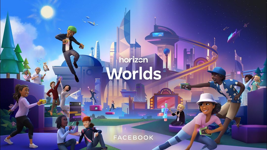 شركة ميتا تعلن عن موعد لإطلاق تطبيق Horizon Worlds