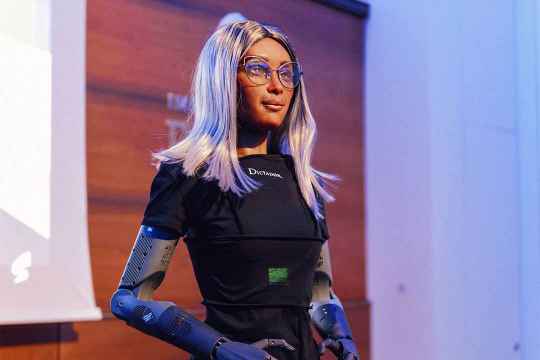 أول رئيس تنفيذي روبوت في العالم تتحدث عن مهامها الجديدة