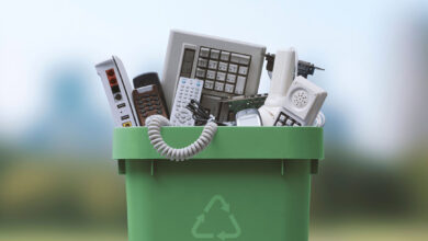 9 ملايين طن حجم النفايات الإلكترونية من التدخين وأجهزة الشحن