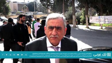 مقابلة موقع تك عربي الدكتور نذير عبيدات رئيس الجامعة الأردنية خلال فعالية مخيم السايبر الأول 2023
