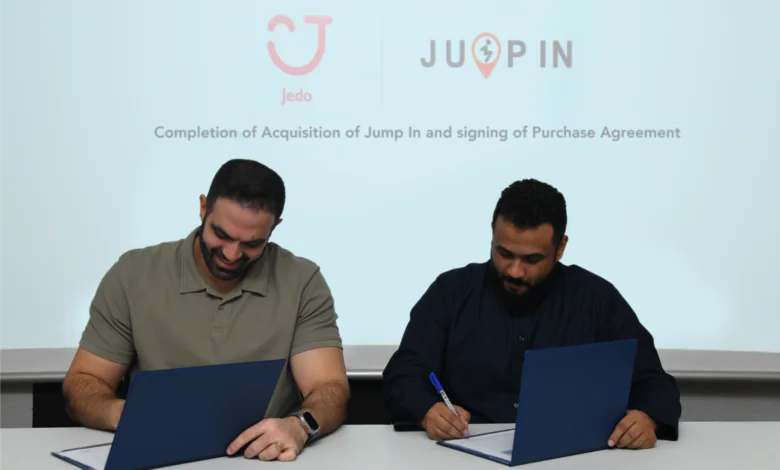 شركة Jedo الهولندية تقوم بالاستحواذ على تطبيق Jump-in السعودي للتوسّع في المملكة.