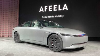 سوني وهوندا تتعاونان على تطوير سيارة كهربائية تسمى Afeela ذات ميزات غريبة