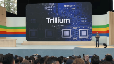 جوجل تطلق شريحة الذكاء الاصطناعي Trillium لتسريع معالجة البيانات