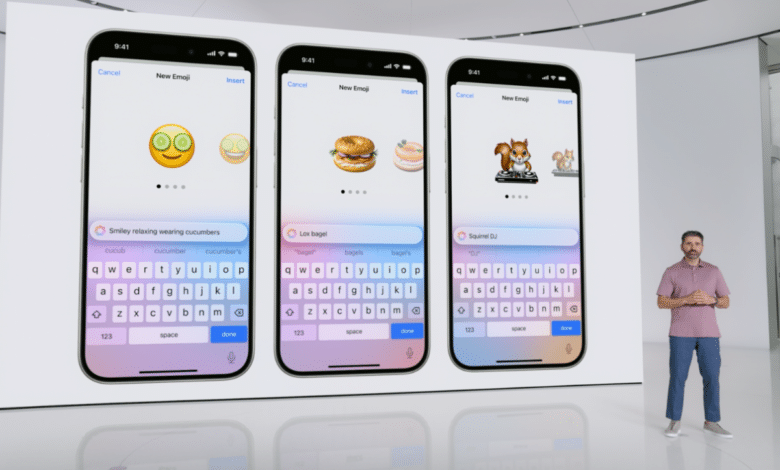 آبل تكشف عن ميزة جديدة لتوليد الرموز التعبيرية باستخدام الذكاء الاصطناعي