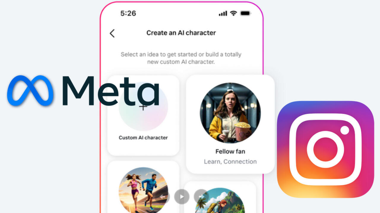 ميتا تختبر ميزة جديدة لإنشاء صور بروفايل بالذكاء الاصطناعي على إنستجرام