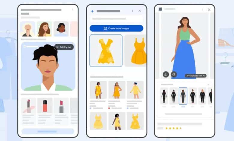 جوجل تعزز تجربة التسوق بالذكاء الاصطناعي عبر مزايا جديدة للبحث والتجربة الافتراضية
