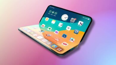 سامسونج تبدأ إنتاج شاشات OLED قابلة للطي لهاتف iPhone Fold المرتقب من آبل