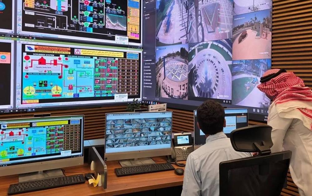 الجبيل الصناعية تقود التحول الرقمي في إدارة المياه عبر أكبر منظومة ري ذكية عالميًا