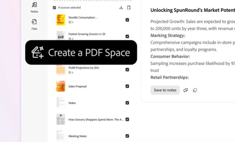 أدوبي تكشف عن Acrobat Studio: منصة ذكية لإدارة ملفات PDF