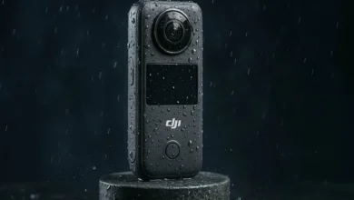 DJI تكشف عن Osmo 360: أول كاميرا بانورامية بدقة 8K وبتصميم خفيف ينافس GoPro وInsta360