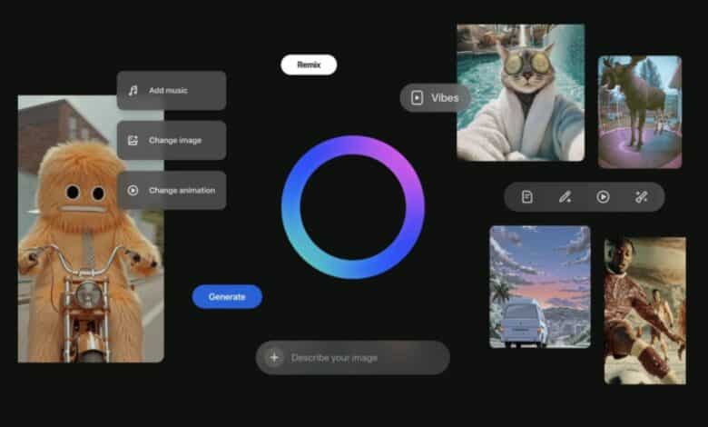 ميتا تطلق قسم "Vibes" لمقاطع الفيديو القصيرة بالذكاء الاصطناعي على تطبيق Meta AI