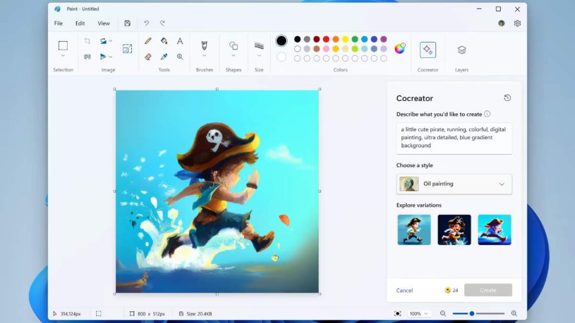 مايكروسوفت تطوّر Paint بميزات احترافية ودعم صيغة مشاريع جديدة في ويندوز 11