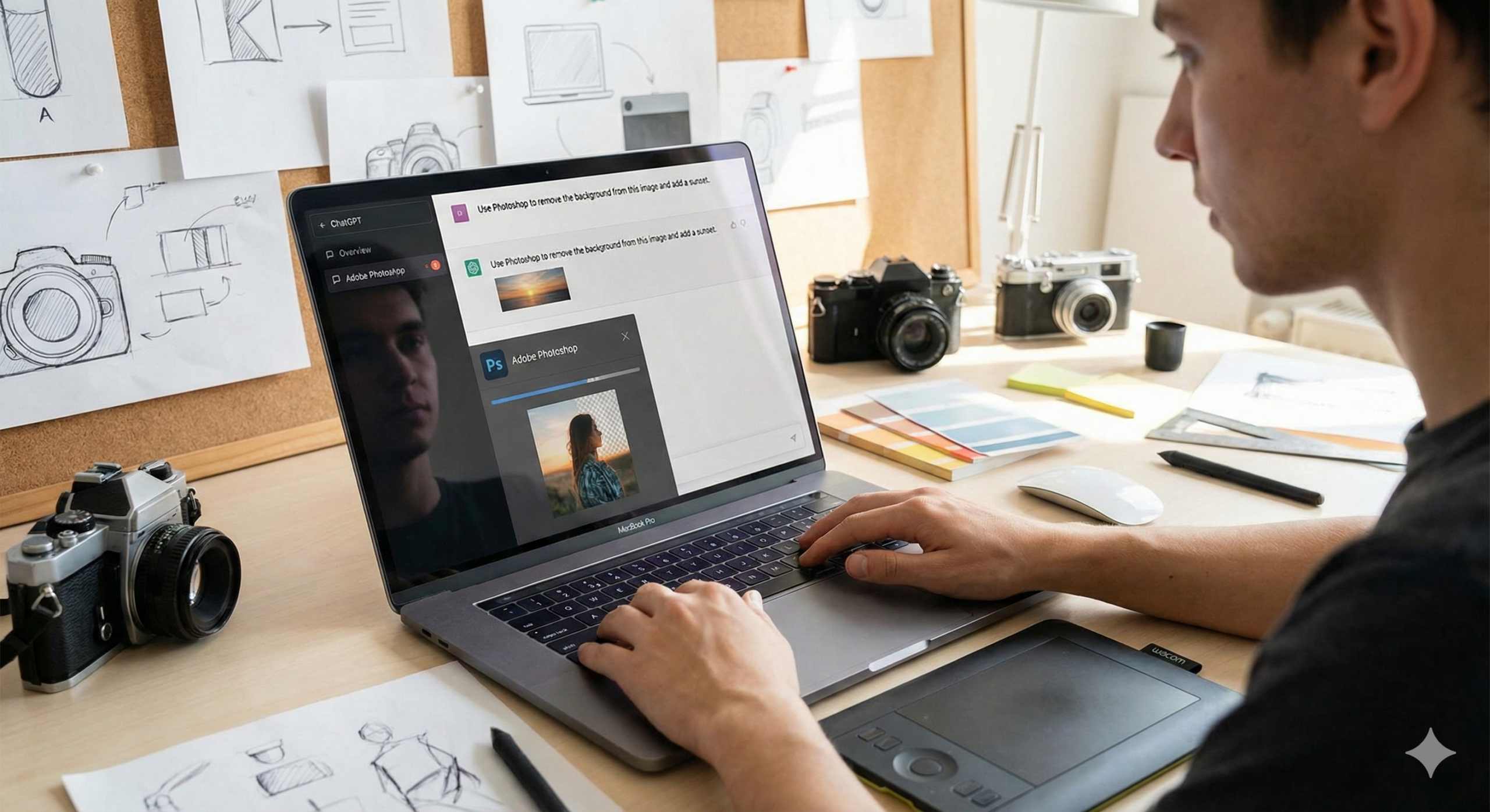 أدوبي تدمج تطبيقاتها الإبداعية مباشرة داخل ChatGPT لتسهيل التصميم والتحرير عبر الأوامر النصية
