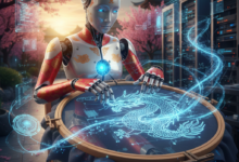 A humanoid Chinese robot achieves a breakthrough in embodied artificial intelligence through hand embroidery