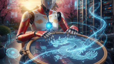 A humanoid Chinese robot achieves a breakthrough in embodied artificial intelligence through hand embroidery