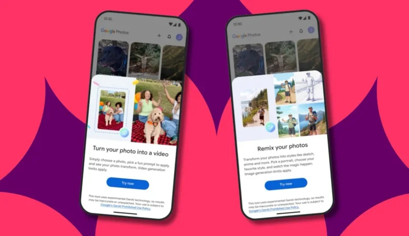 جوجل توسّع ميزة “Remix” في تطبيق Google Photos لتشمل مصر وتركيا مع أنماط فنية جديدة